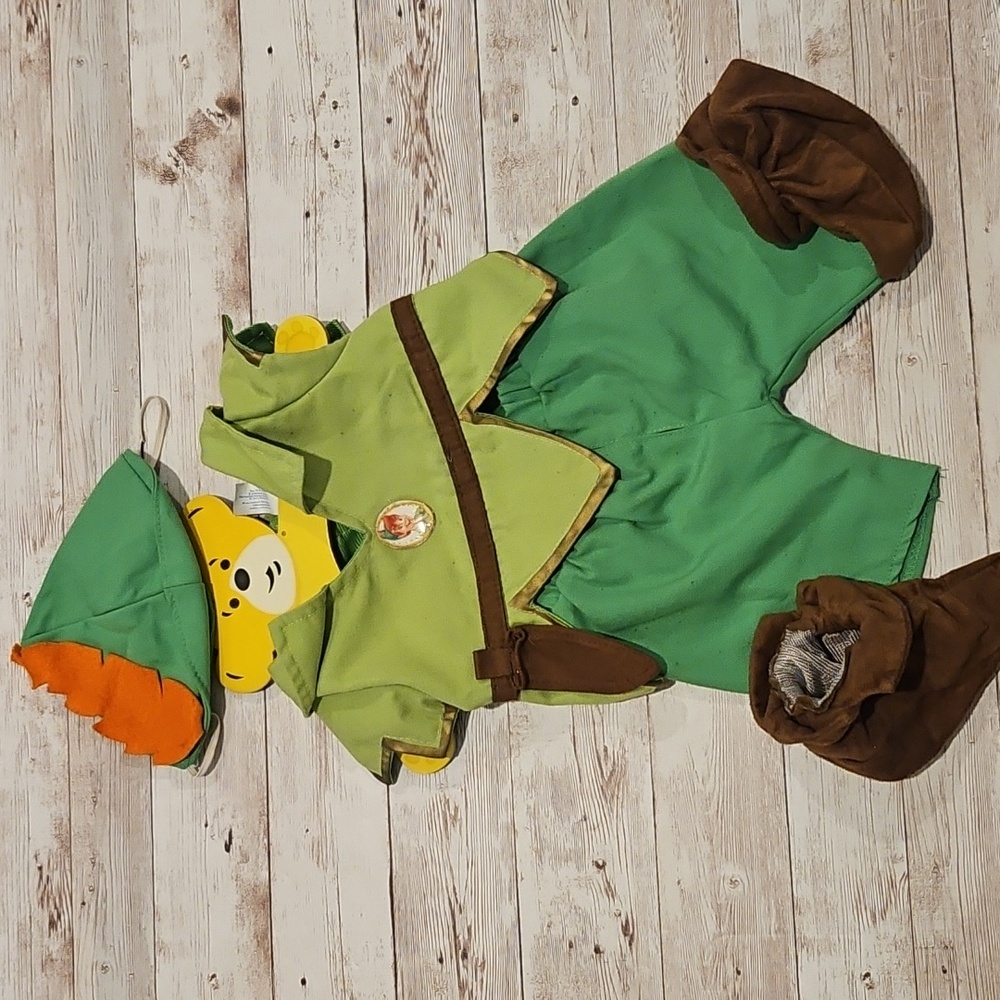 Build-A-Bear Peter Pan Disney Costume Outfit